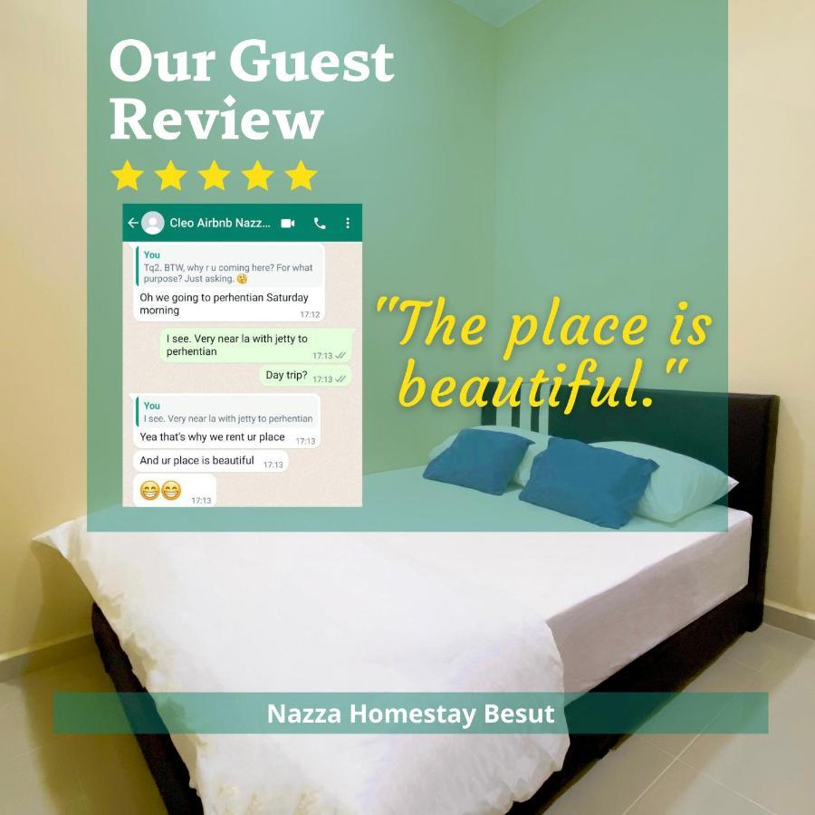 Nazza Homestay Besut With Swimming Pool Kampung Raja Kültér fotó