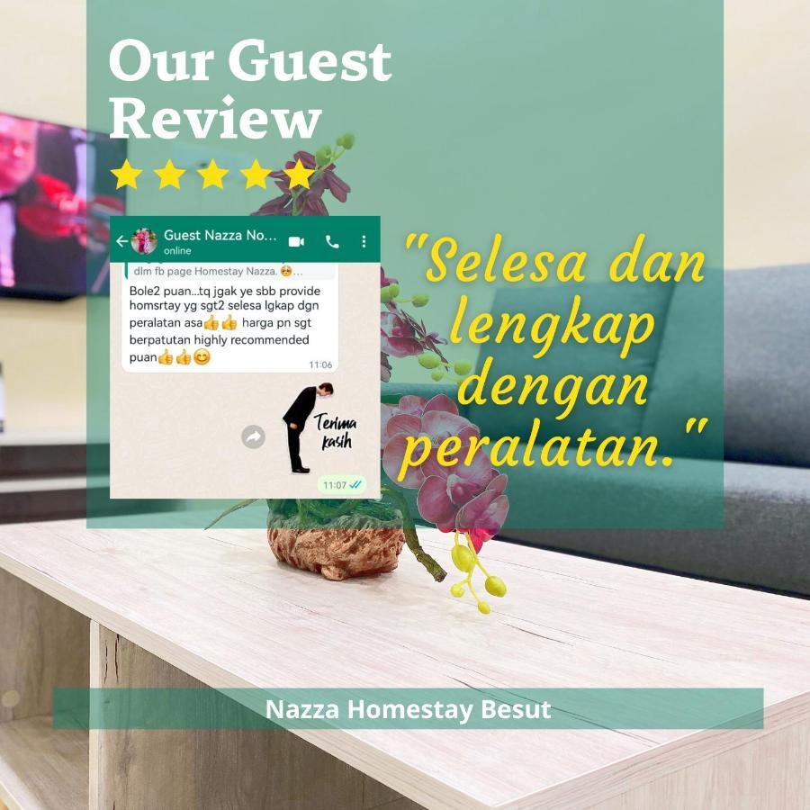 Nazza Homestay Besut With Swimming Pool Kampung Raja Kültér fotó